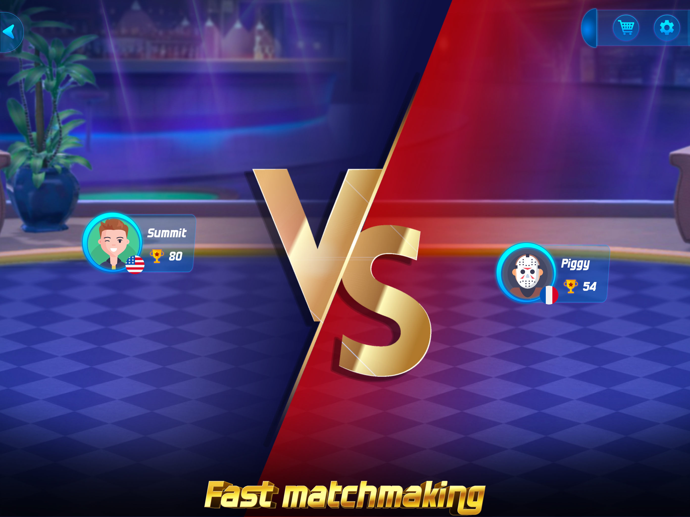 Screenshot of Gin Rummy Online