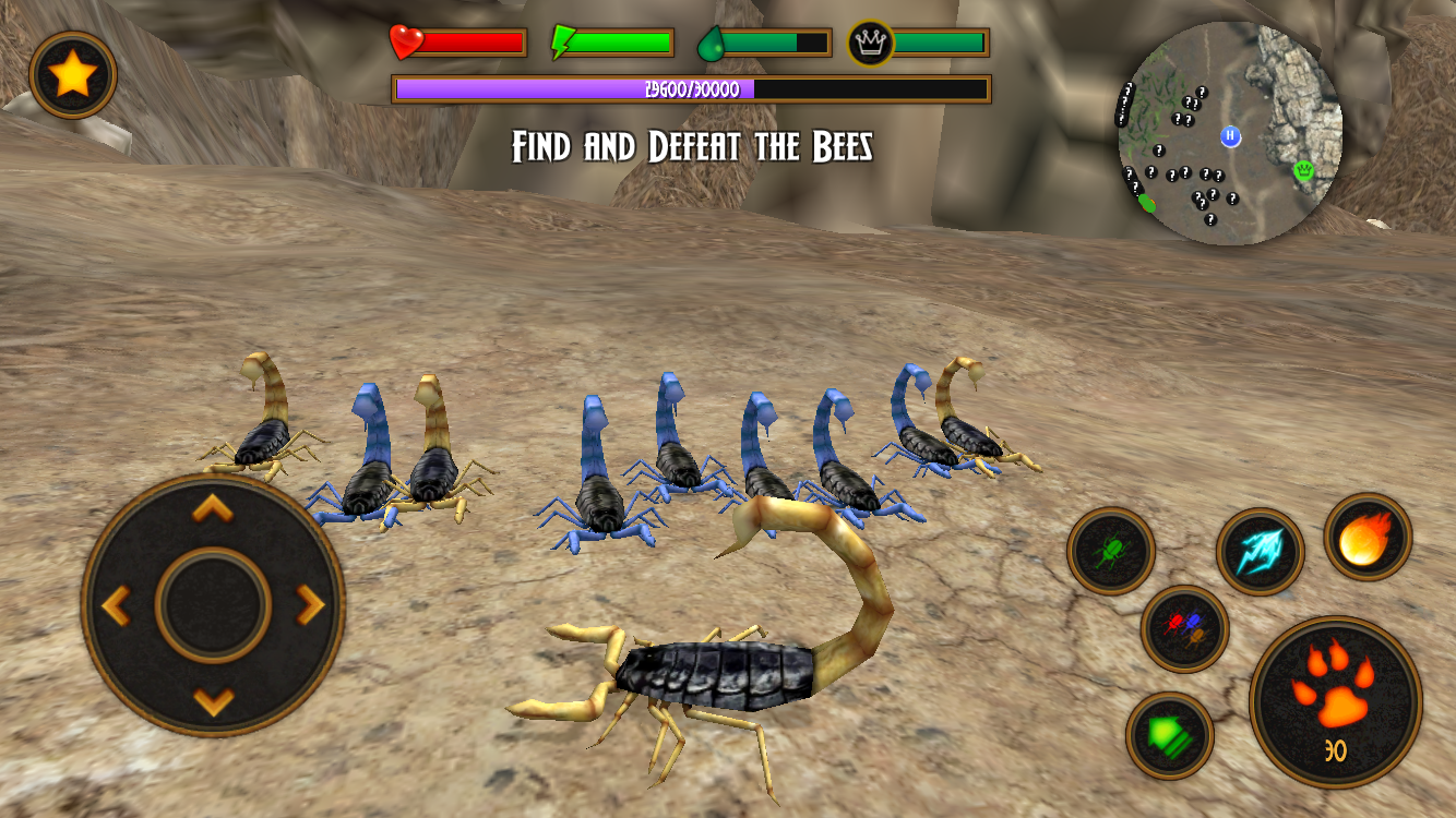 Life of Scorpion ゲームのスクリーンショット