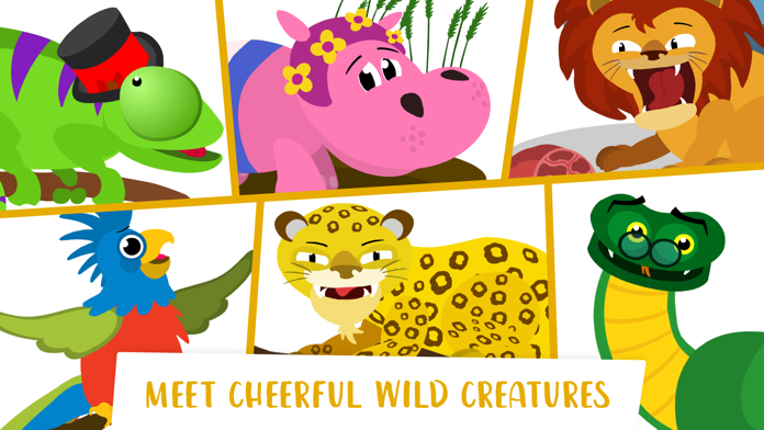 Pinky the Hippo: In the Wild Game Screenshot