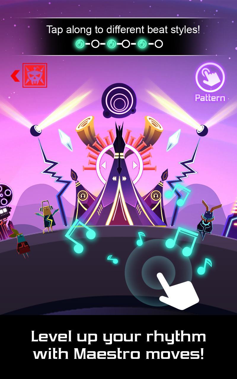 Groove Planet Beat Blaster MP3 Game Screenshot