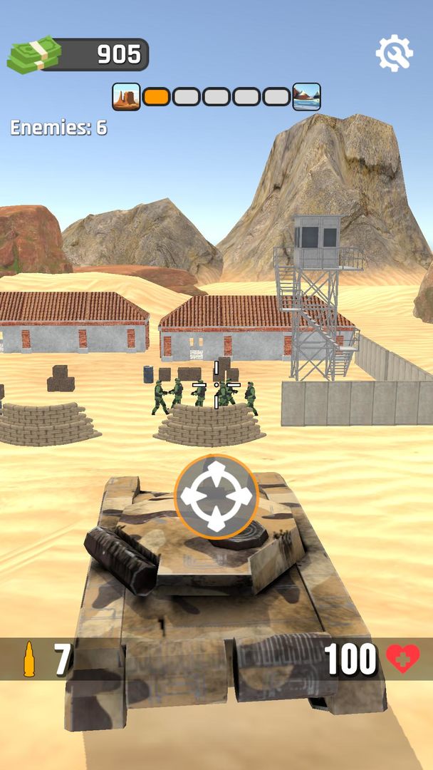 Screenshot of Tank Assault: Sniper Simulator