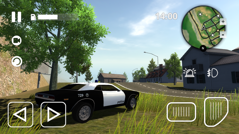 Screenshot 1 of Addestramento alla guida di auto della polizia 1.3