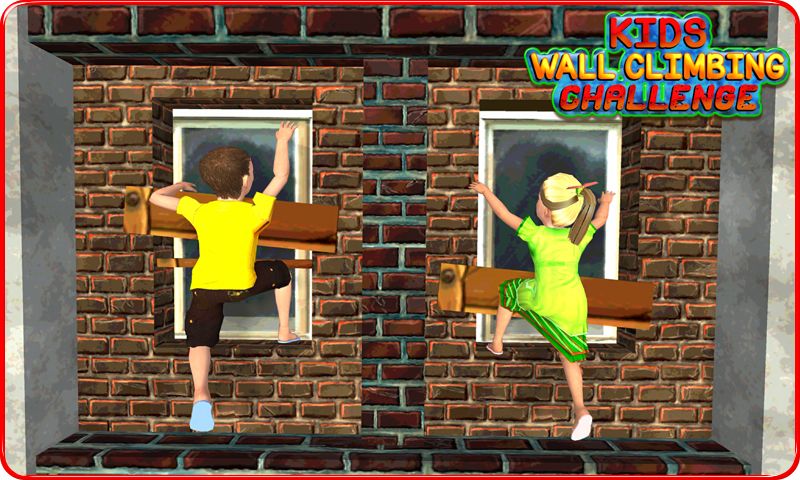 Kids Wall Climbing Challenge 게임 스크린 샷