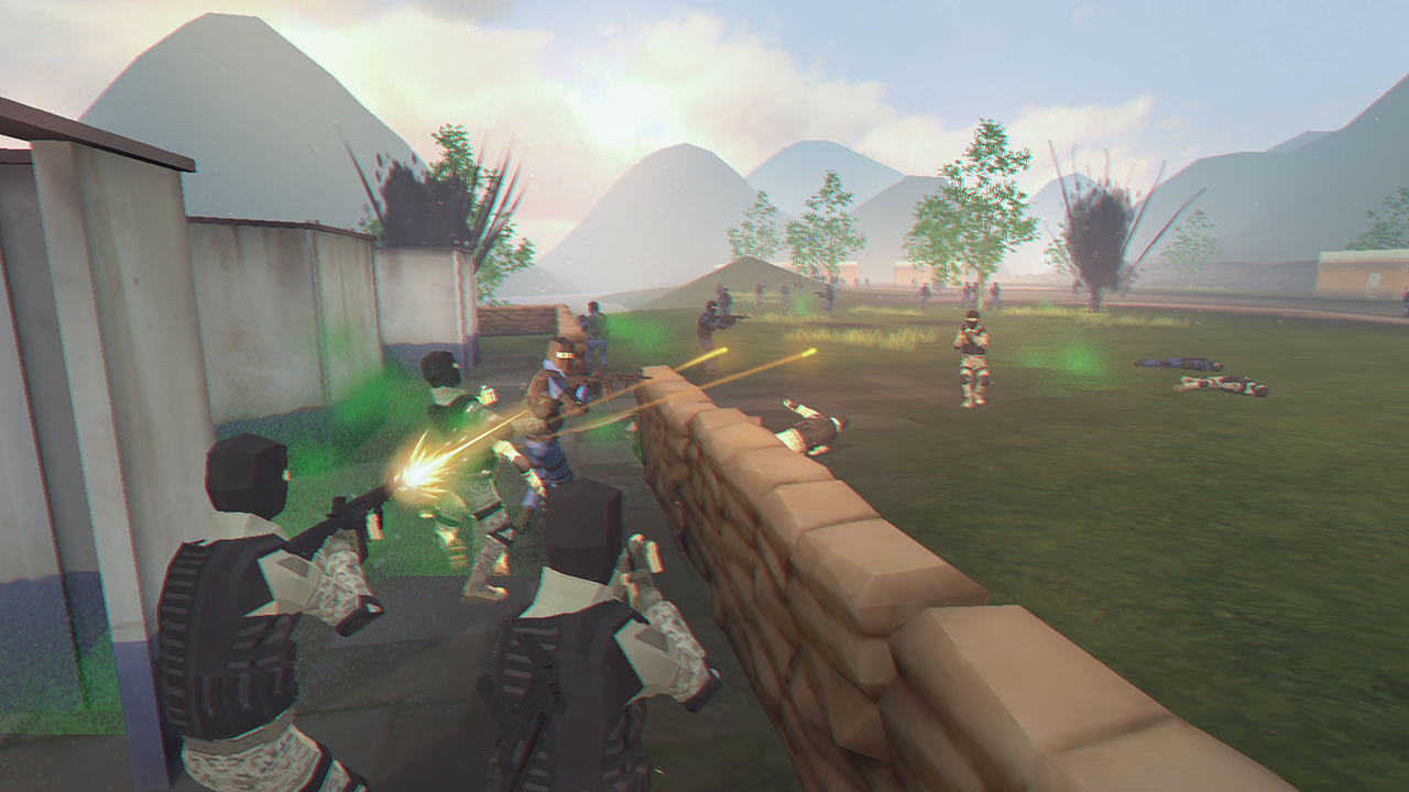 模拟枪战 ภาพหน้าจอเกม