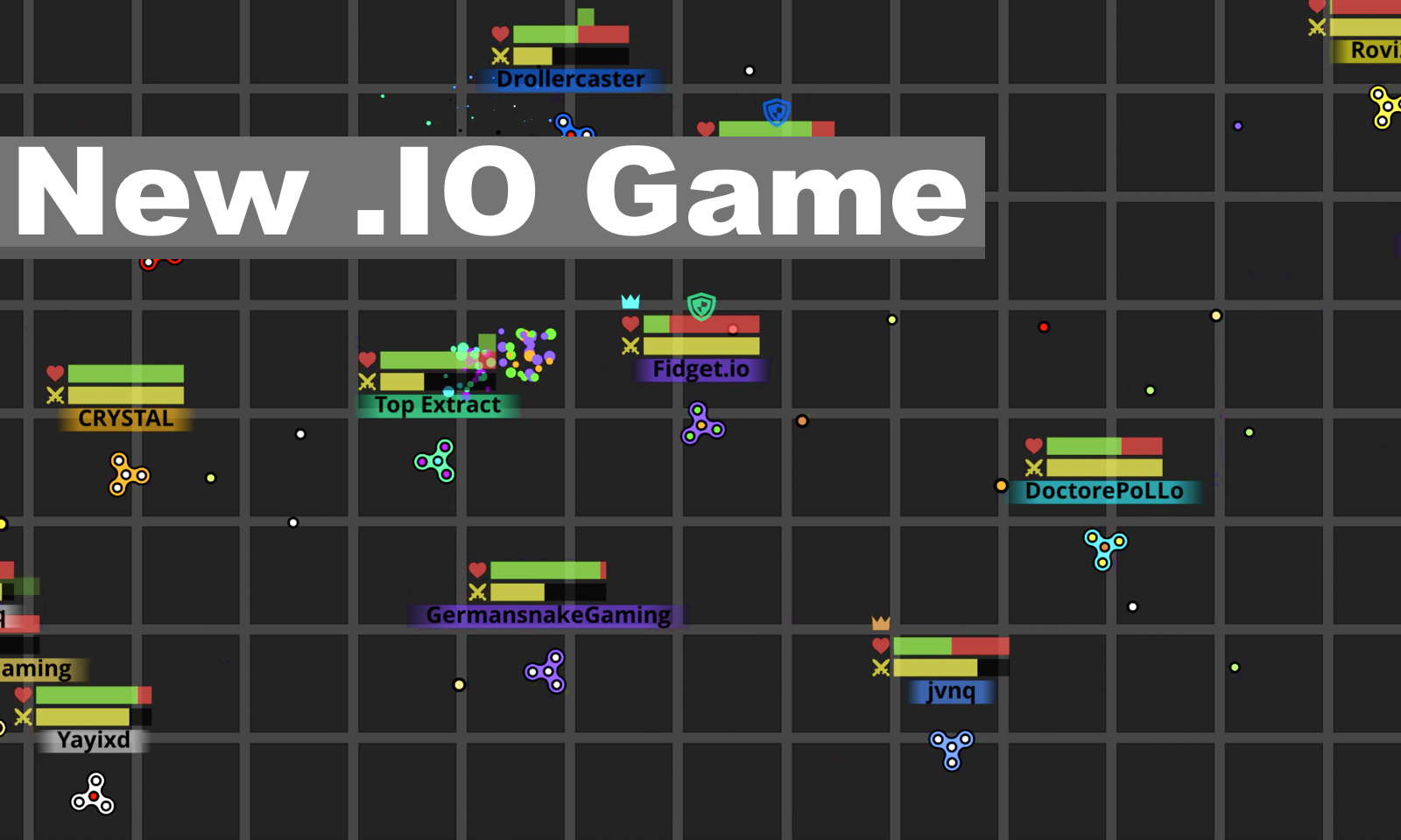 Fidget.io - Spinz.io Edition Game Screenshot