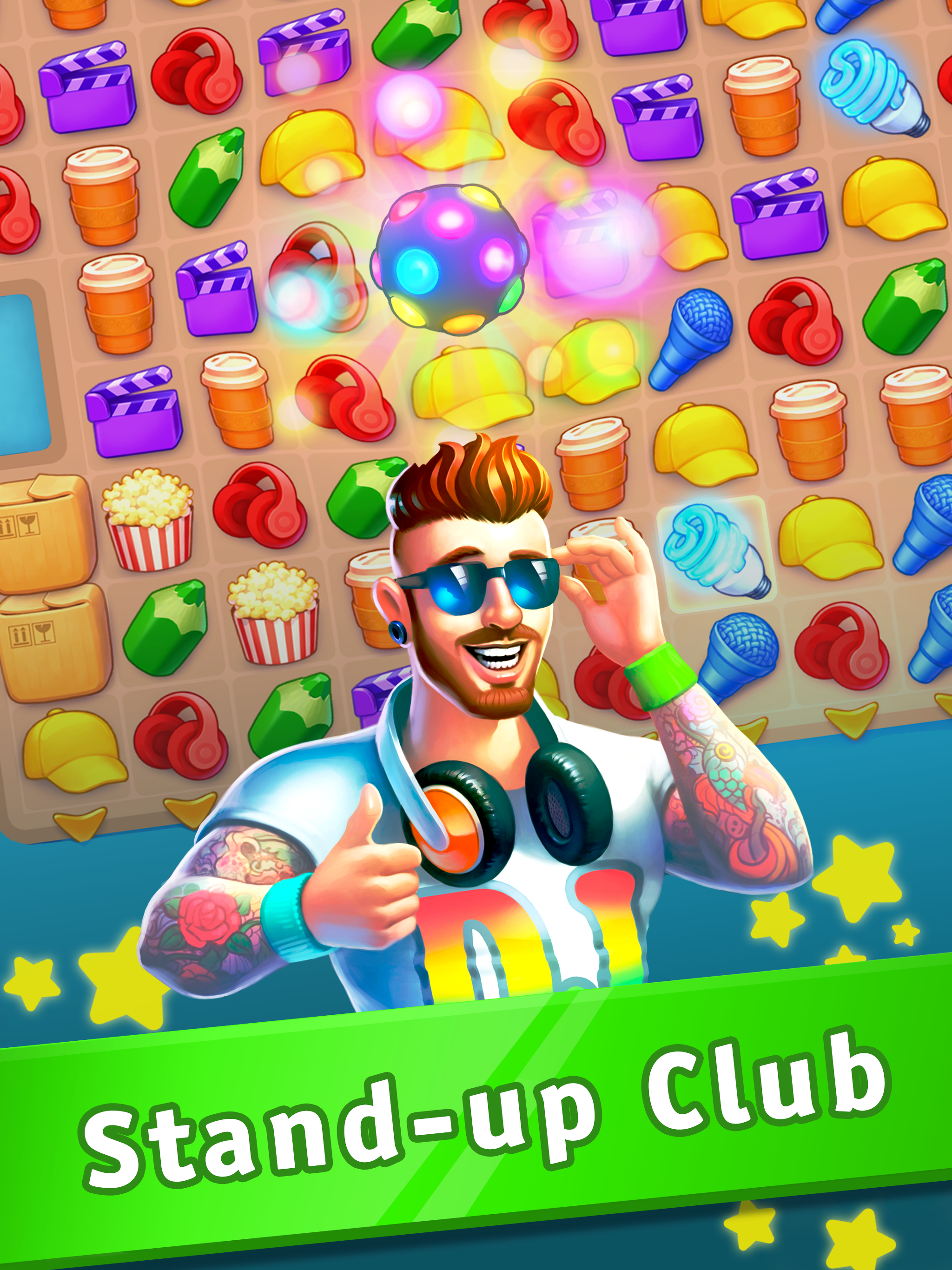 Match 3 - TV Show and series Game Screenshot