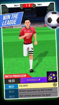 Top Soccer Hero : Bali United Game Screenshot