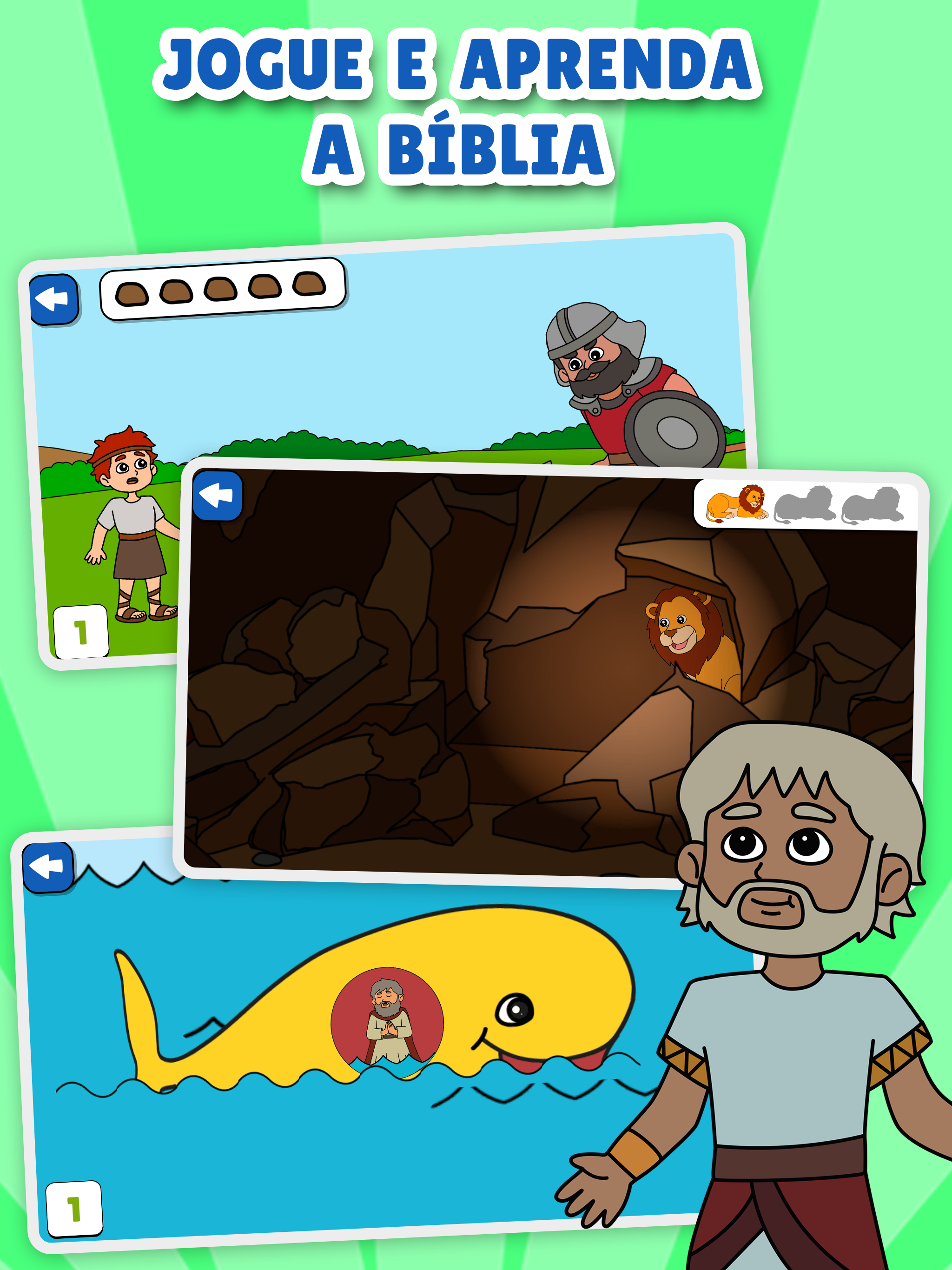 Captura de Tela do Jogo Jogos e Atividades Bíblicas