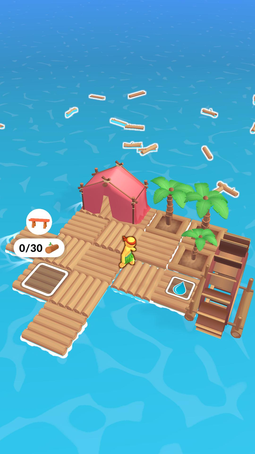 Raft Survivors Game Screenshot