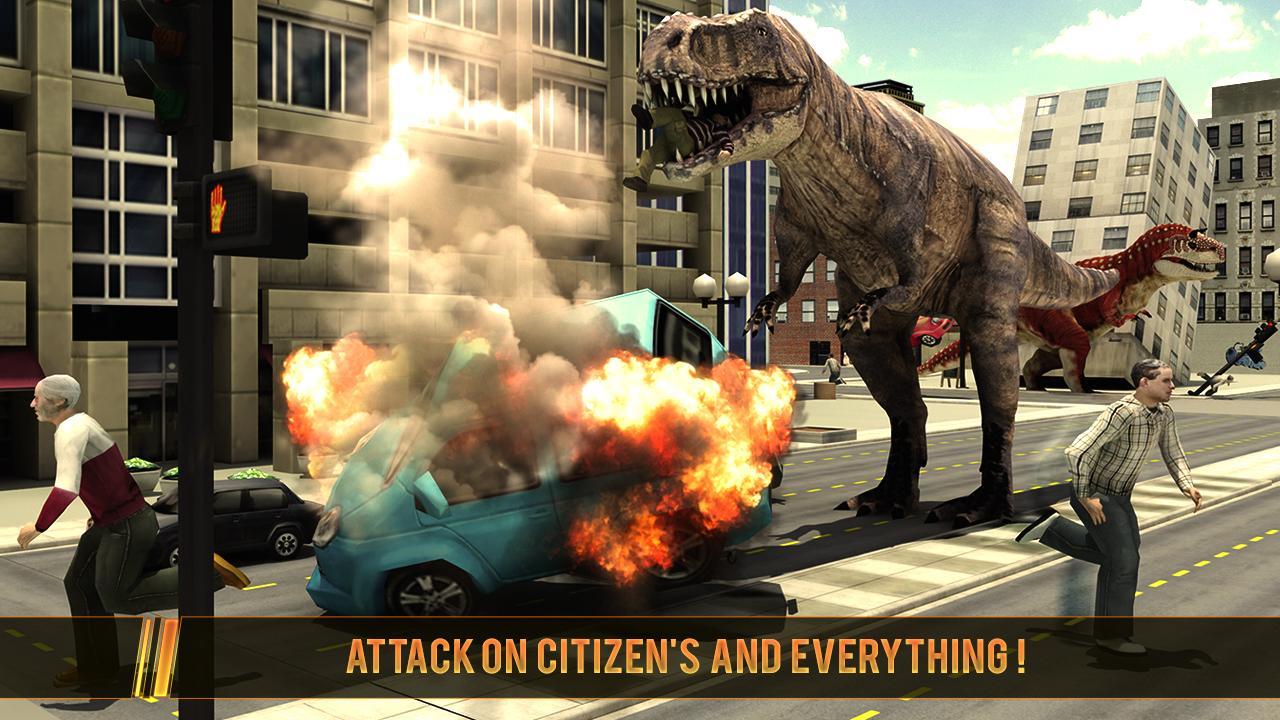 Screenshot of Wild Dinosaur Simulation Games 2017