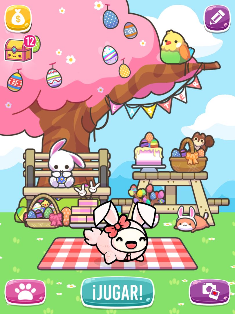 Screenshot of Happy Hop: Kawaii Jump