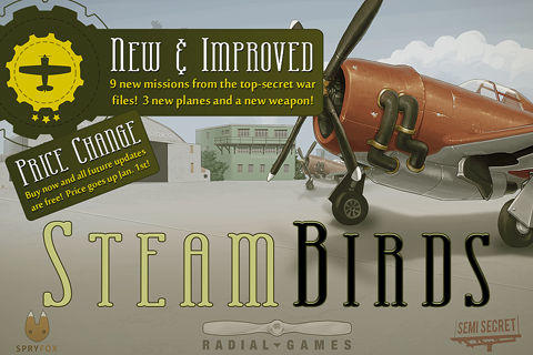 SteamBirds ゲームのスクリーンショット