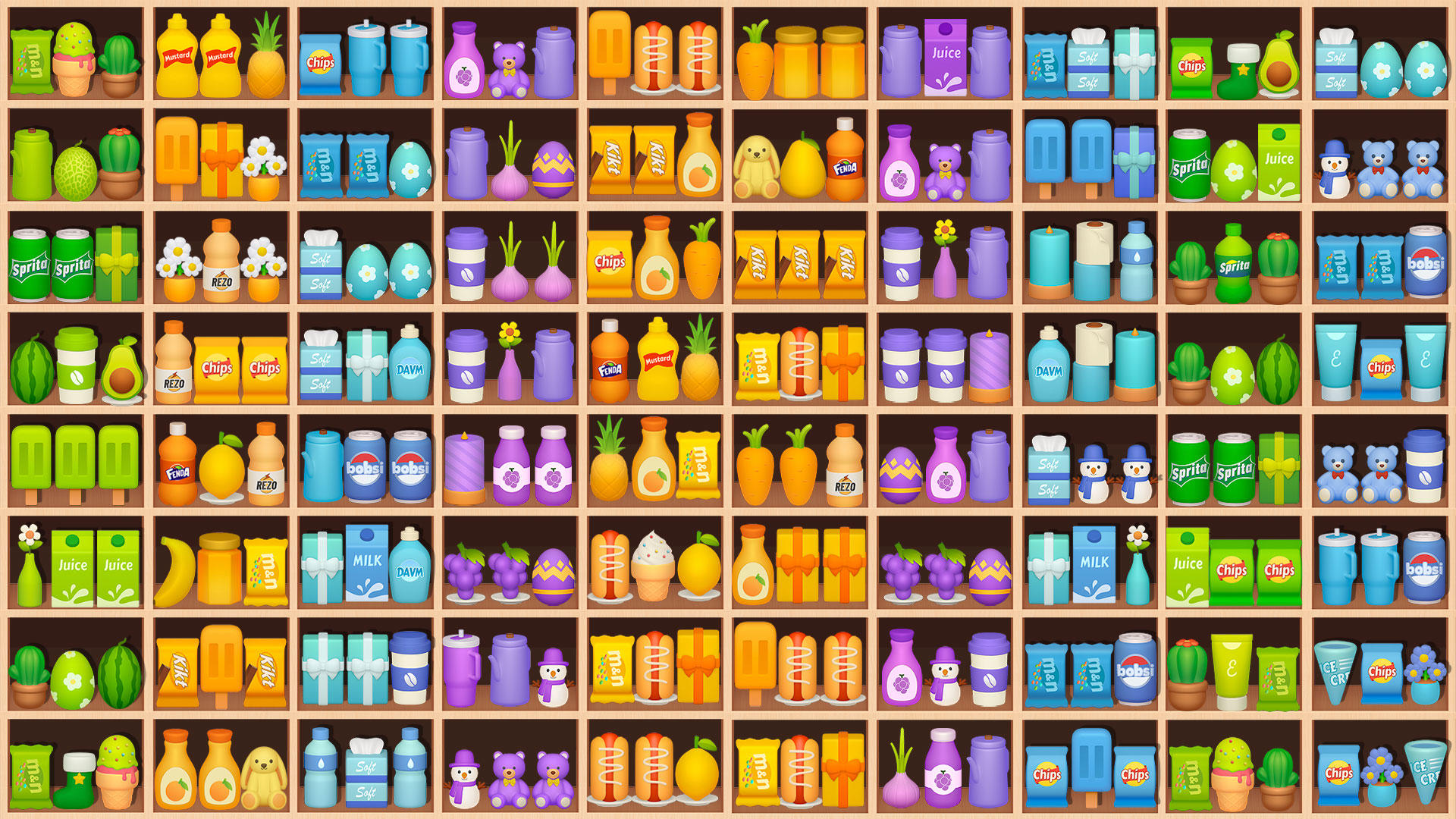 Goods Match: Sorting Games Game Screenshot