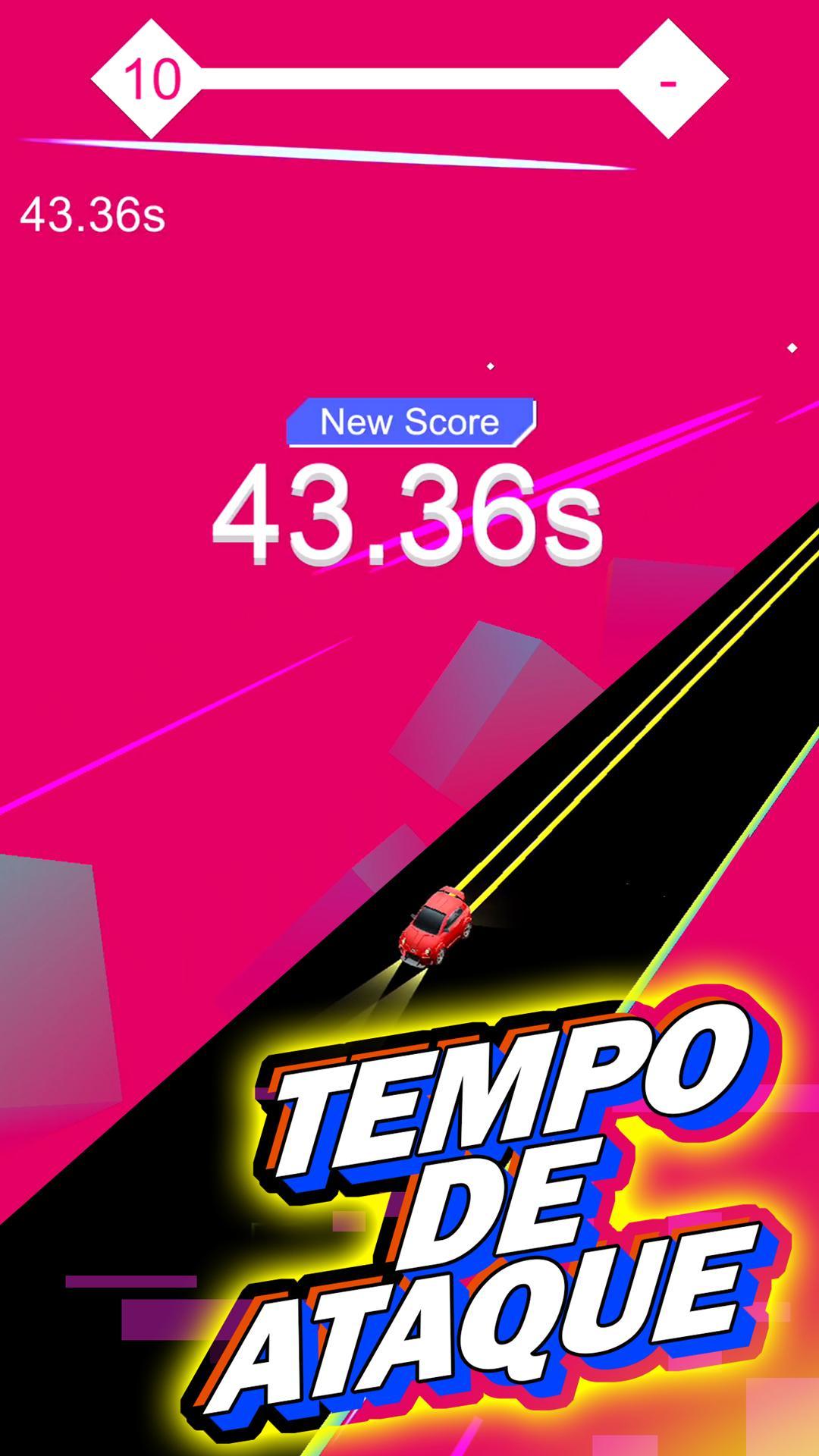 Captura de Tela do Jogo Cliff Drift Car Racing