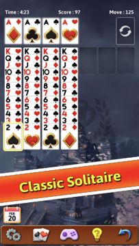 Solitaire Daily ゲームのスクリーンショット
