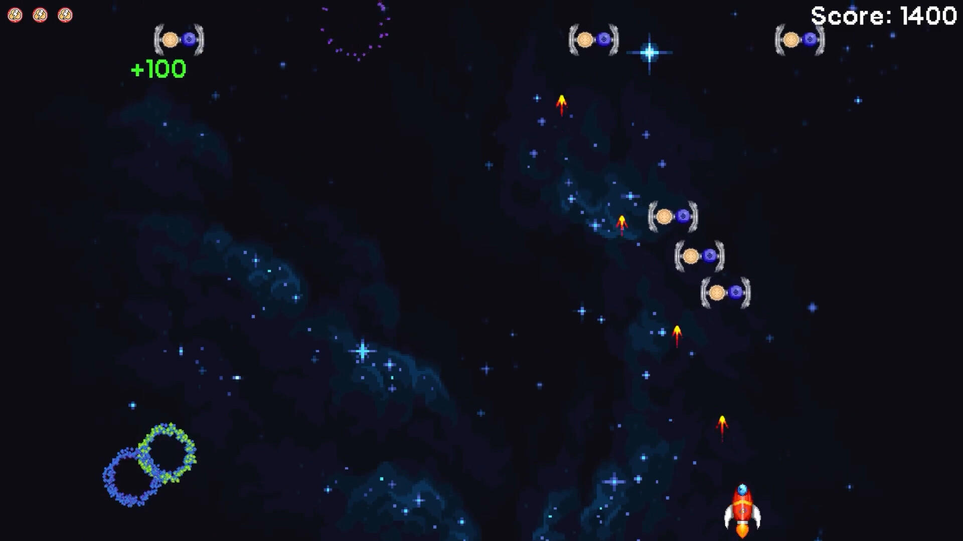 Popcorn Rocket Game Screenshot