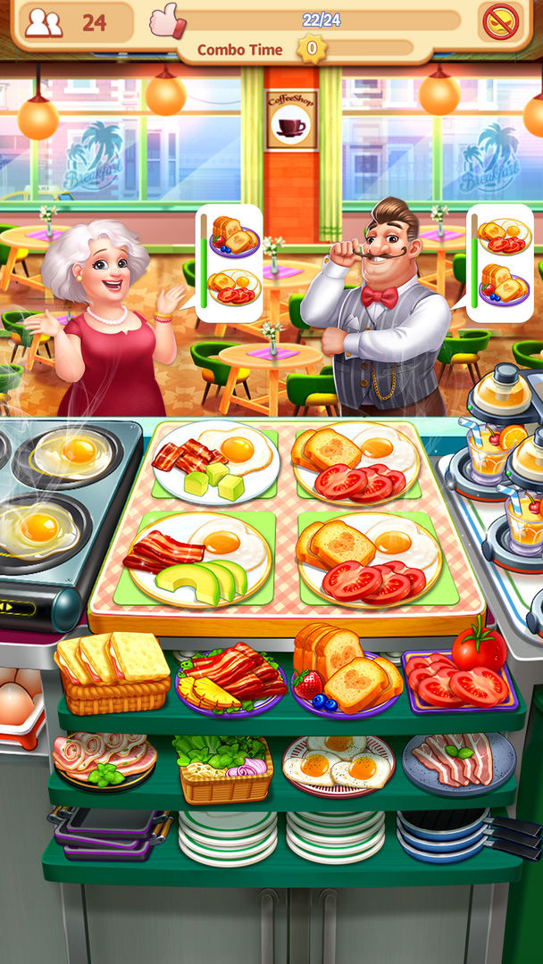 我的餐廳：美食烹飪廚房遊戲遊戲截圖