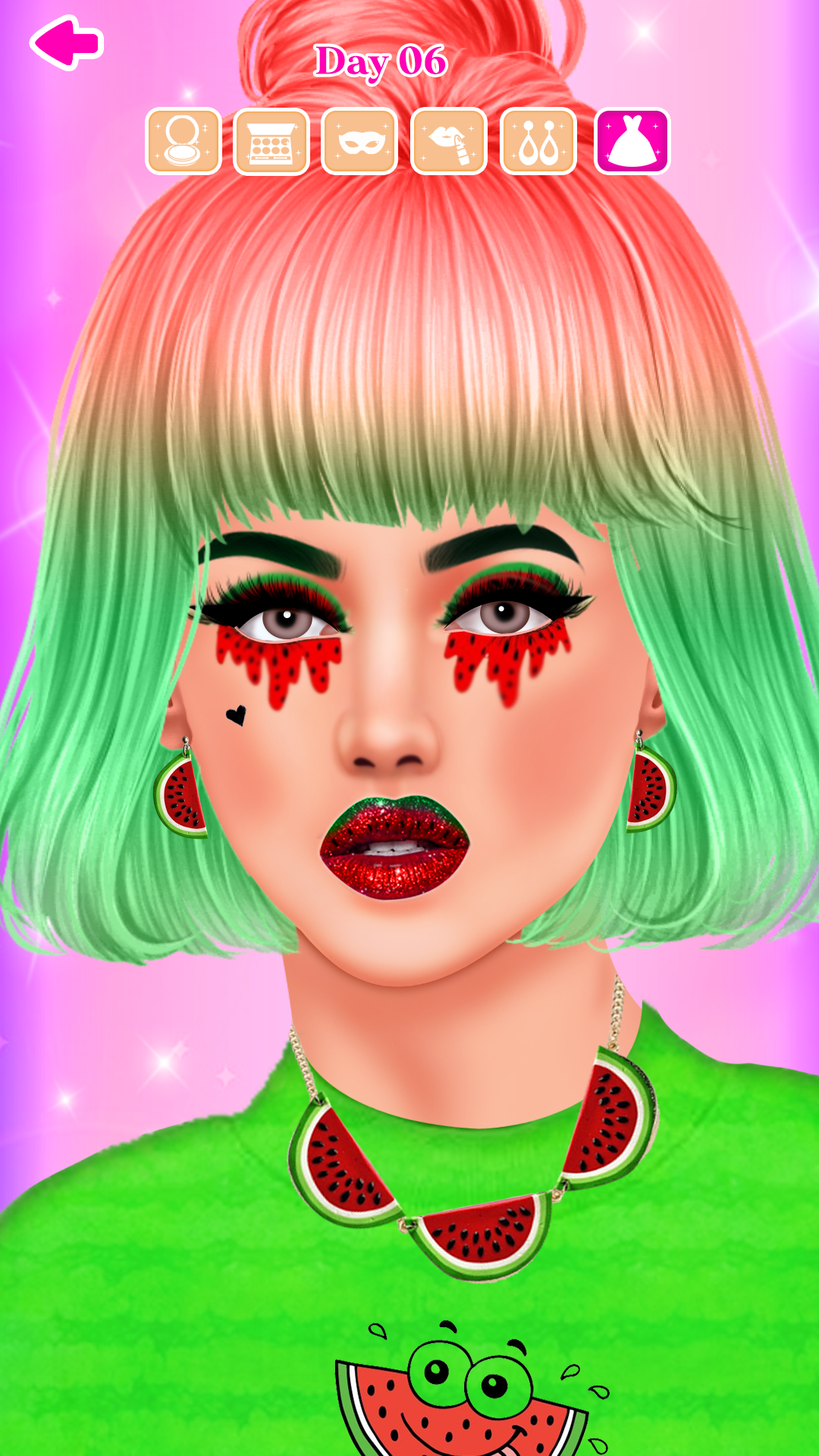 DIY Makeup Games for Girls Game Screenshot