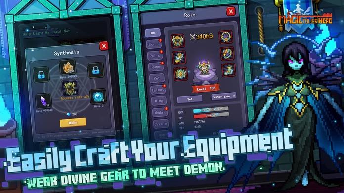Cuplikan Layar Game Magic Tower Hero