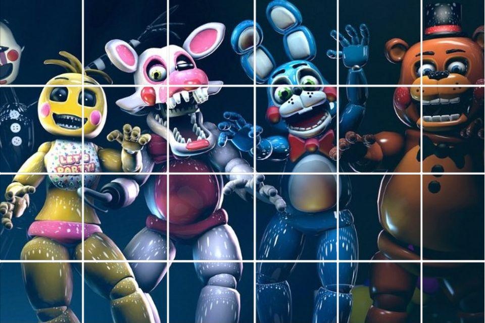 Tile Freddy's Five Puzzle ภาพหน้าจอเกม