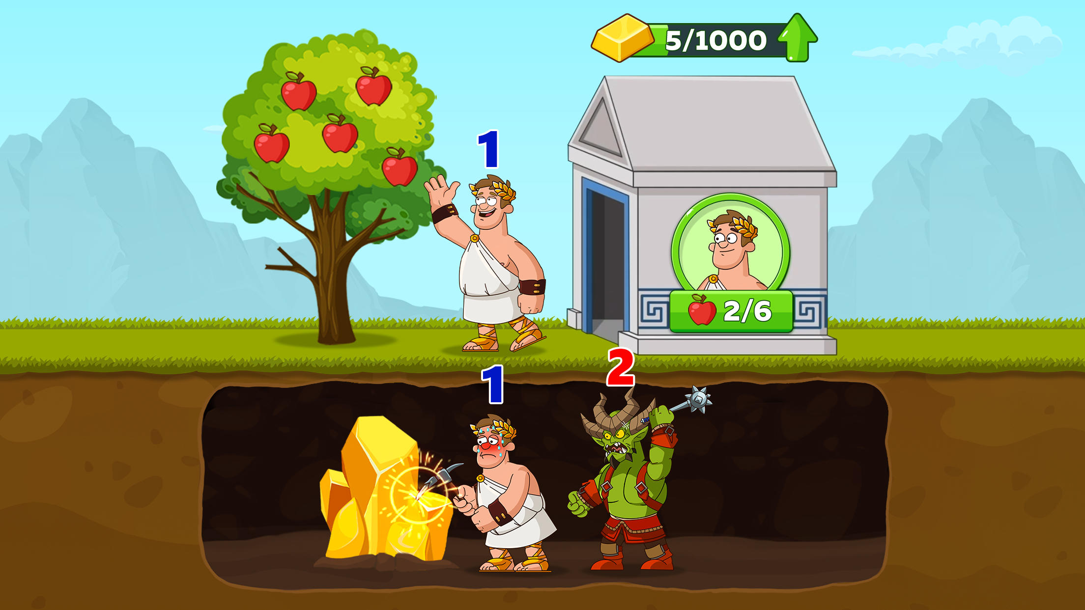 Hustle Castle: Medieval games Game Screenshot