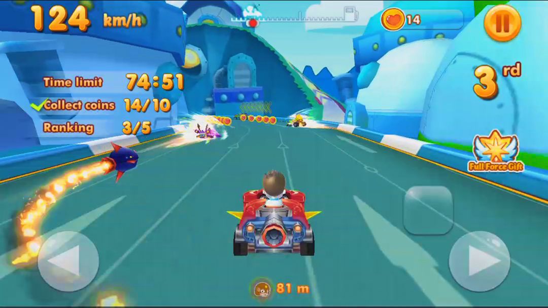 Screenshot of Paw Puppy Patrol Go Kart - Ryder Kart Racing