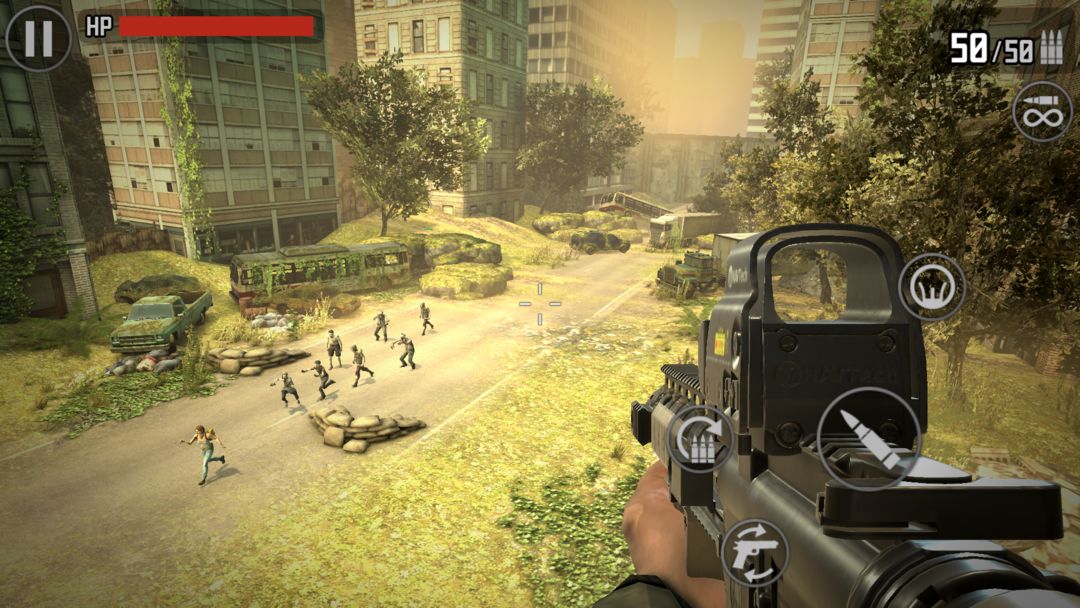 Zombie Sniper War 3 - Fire FPS遊戲截圖
