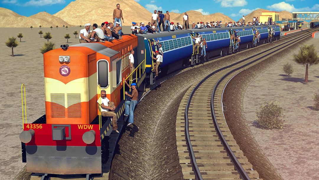 Indian Train Simulator 2018 ภาพหน้าจอเกม
