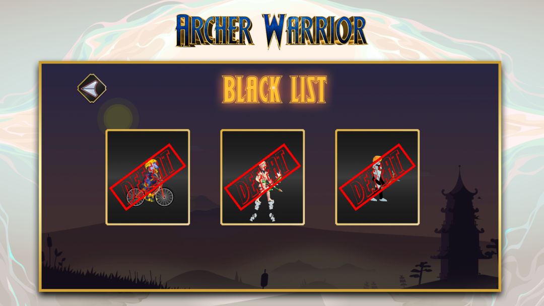The Archer Warrior 게임 스크린 샷