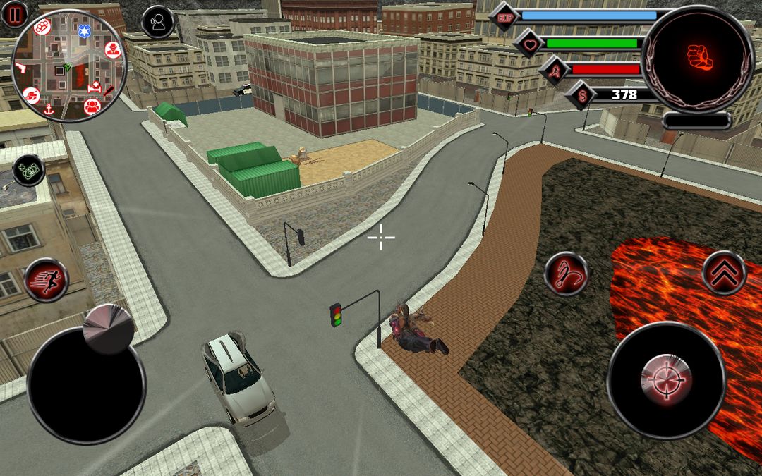 Screenshot of Rope Hero Hell Rise