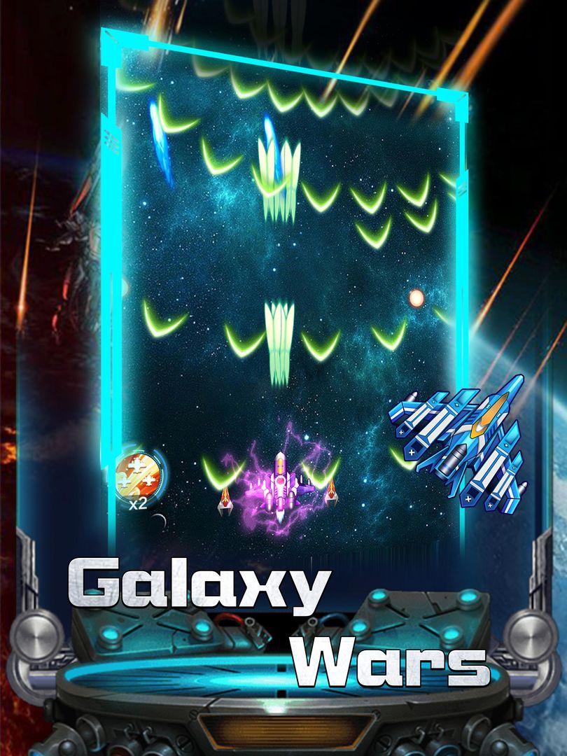 Galaxy War: Plane Attack Games screenshot game