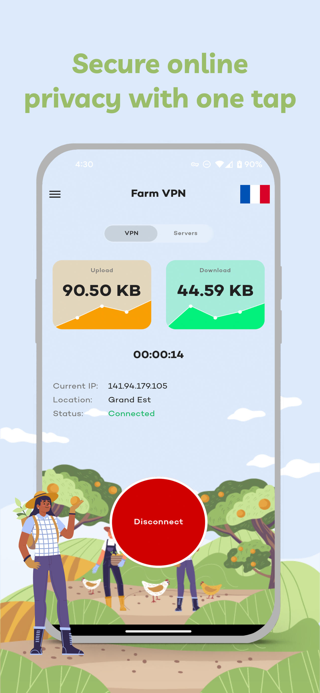 Screenshot 5 of Farm VPN: Proxy Plus, Powerful 