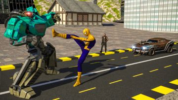수퍼 히어로 로봇 게임 스크린샷