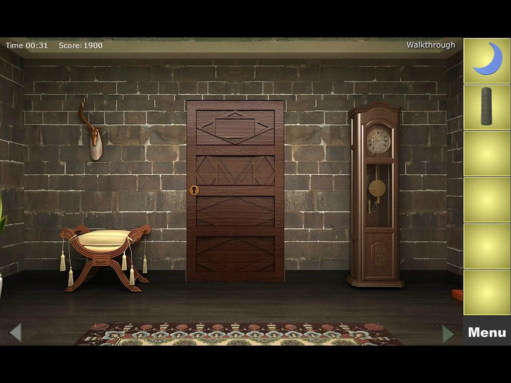 Скриншот игры Gloomy House Escape