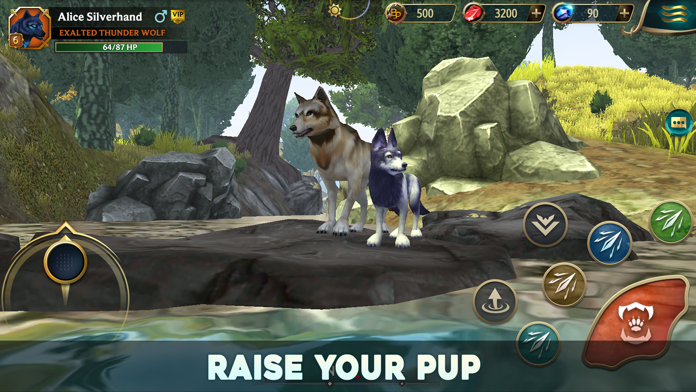 Screenshot 1 of Wolf Tales - Online RPG Sim 