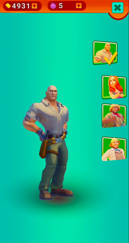 Screenshot of Subway Jumanji Super Run