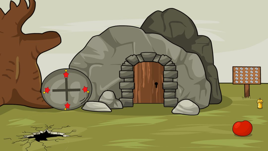 Dinosaur Escape From Cave screenshot game