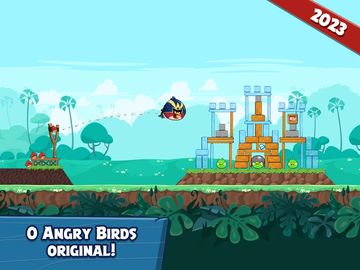 Captura de Tela do Jogo Angry Birds Friends