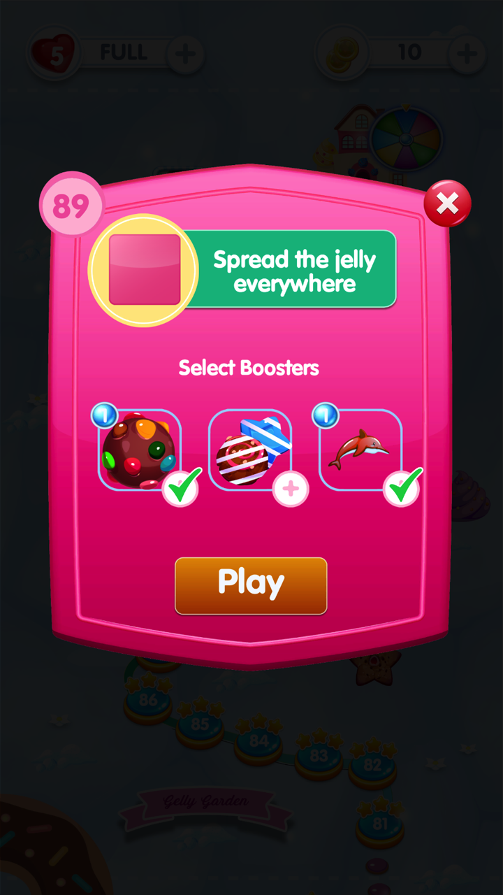 Candy and Cookie Crunch screenshot game