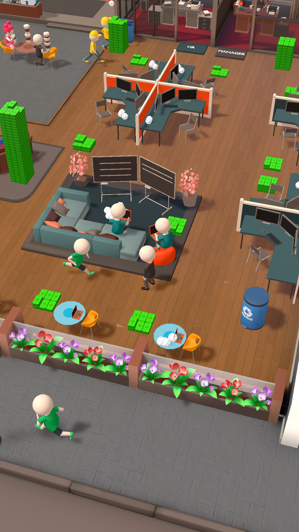 Coworking Space Manager Game Screenshot