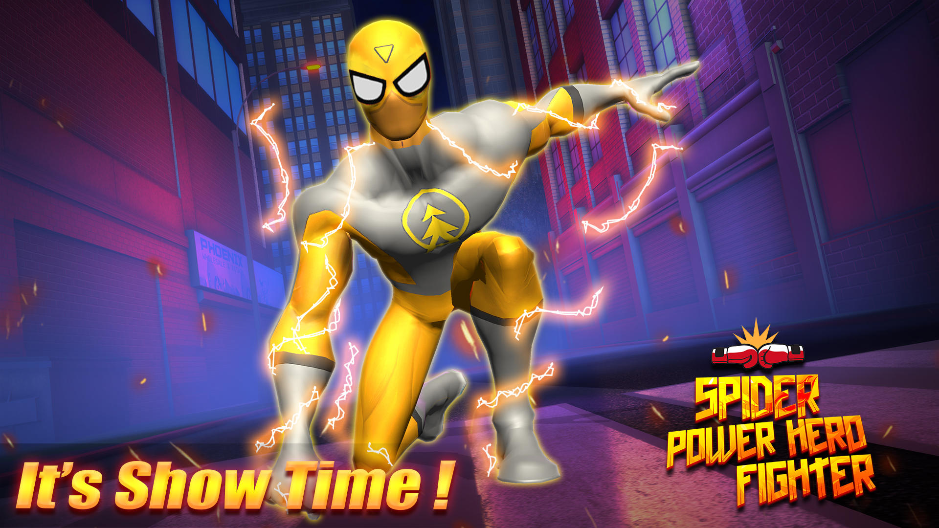 Spider Rope Hero Fighter 3D Game Screenshot