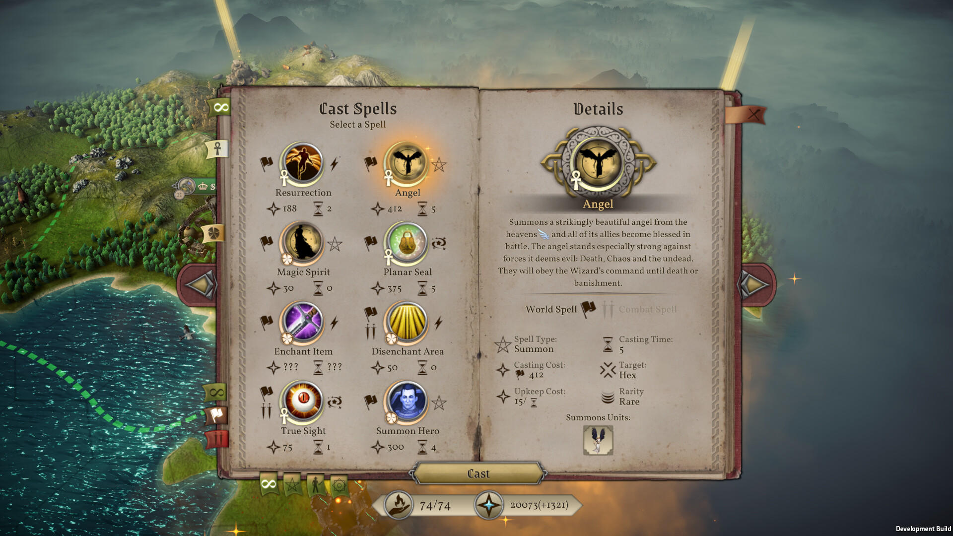 Master of Magic screenshot game