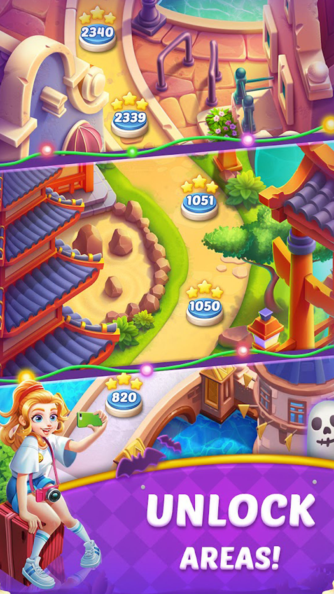 Cube Blast Journey: Toon & Toy Game Screenshot