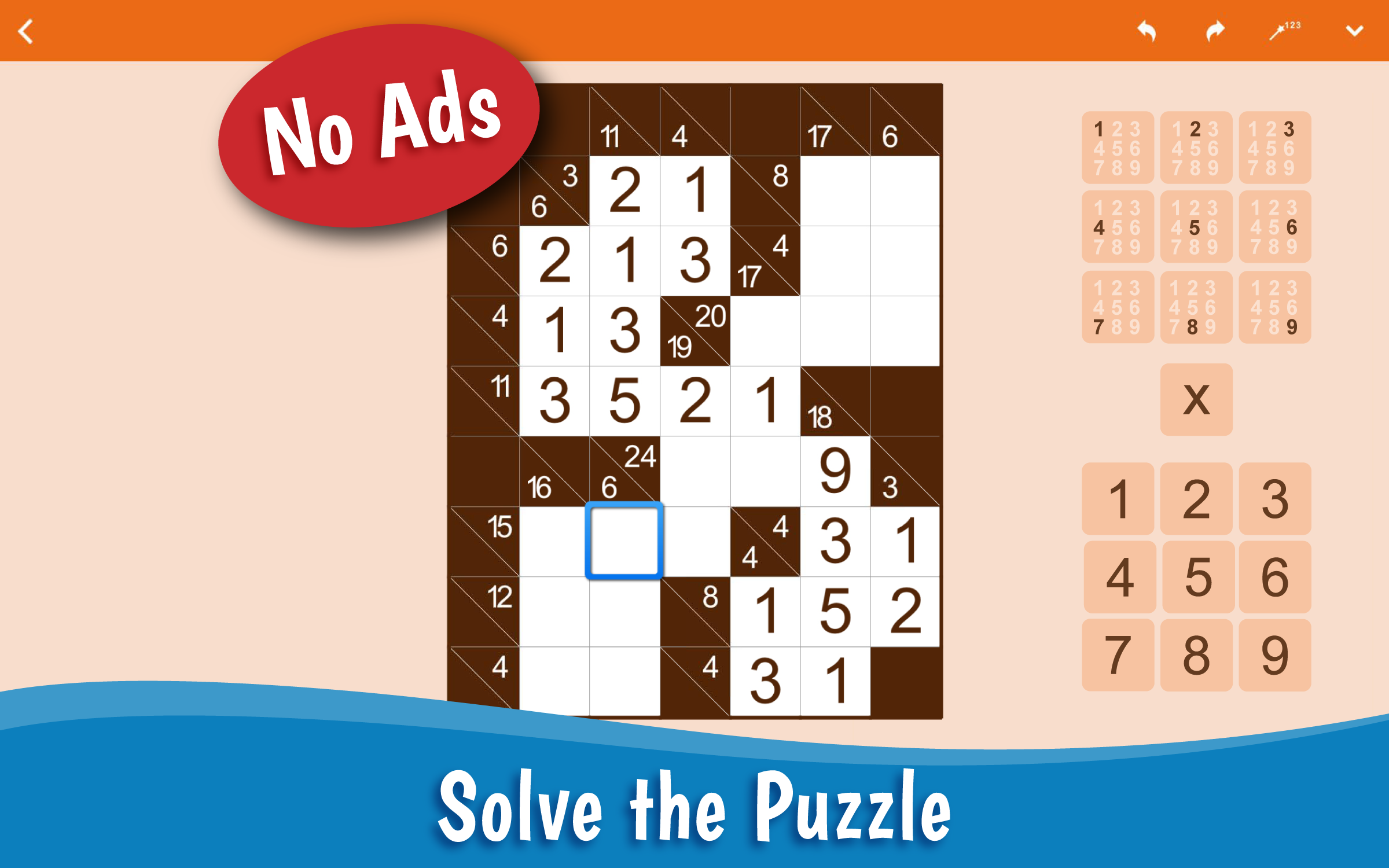Kakuro: Number Crossword Game Screenshot