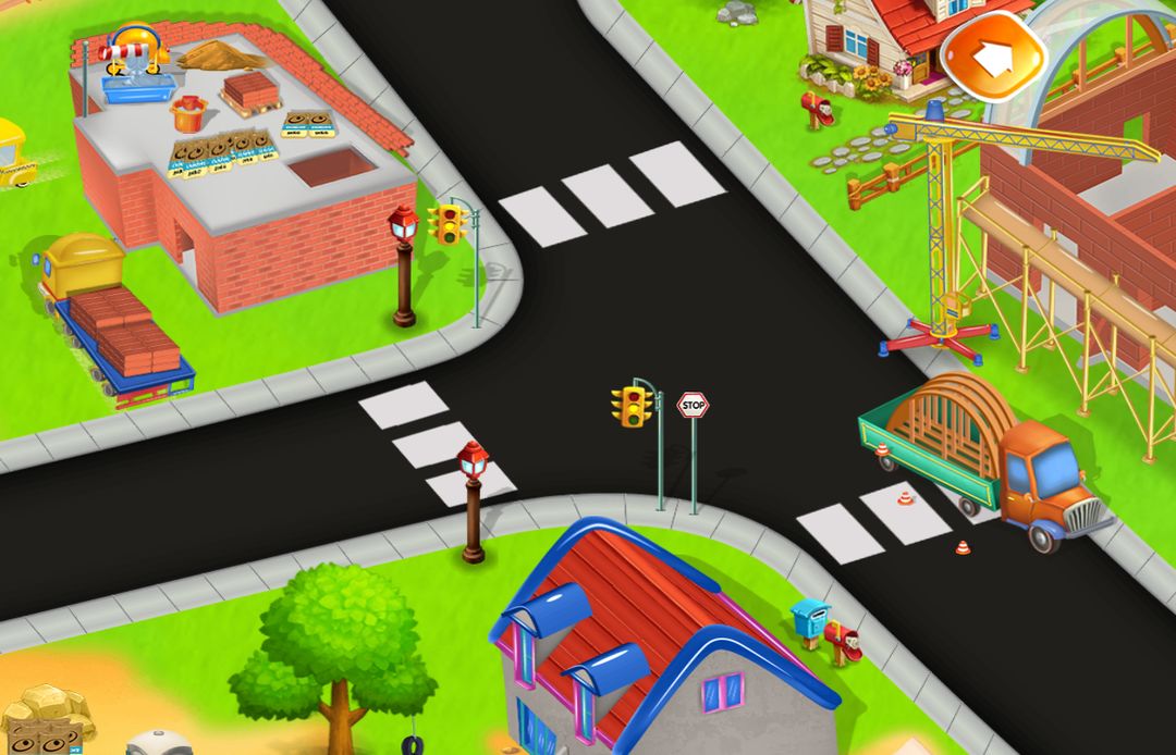 Construction City For Kids screenshot game