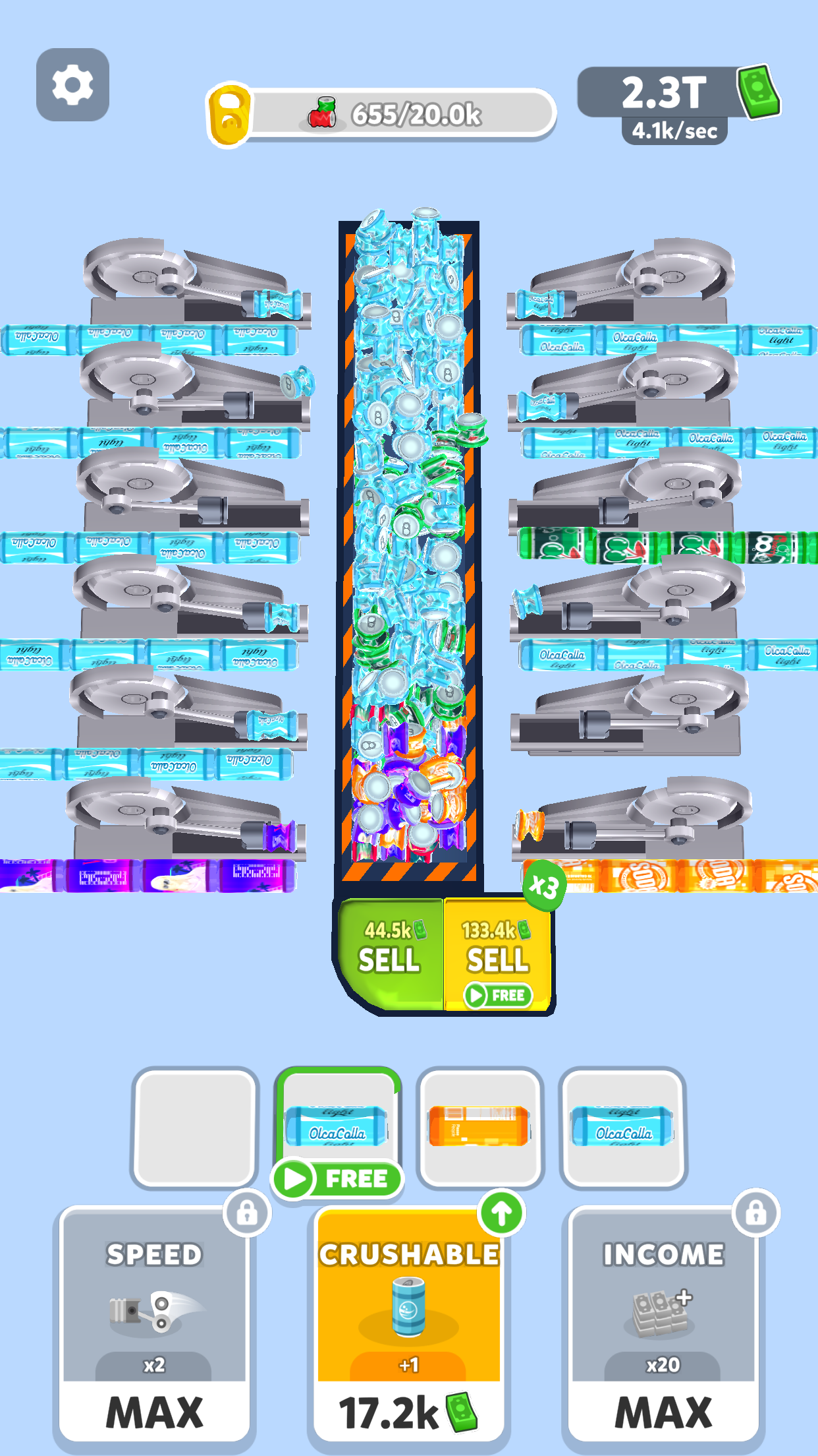 Metal Crusher Game Screenshot