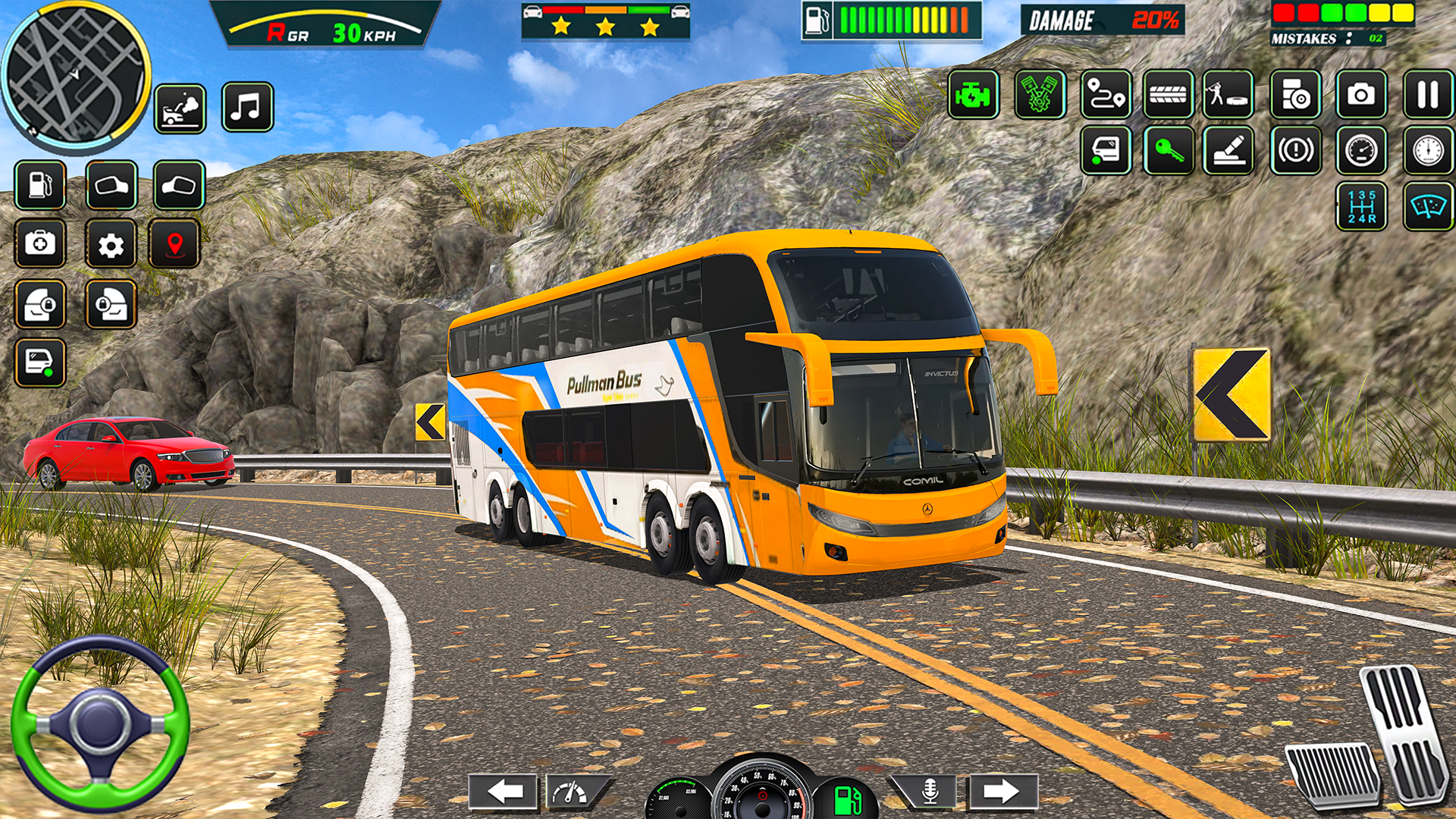 City Bus Driving Bus Game 3D ภาพหน้าจอเกม