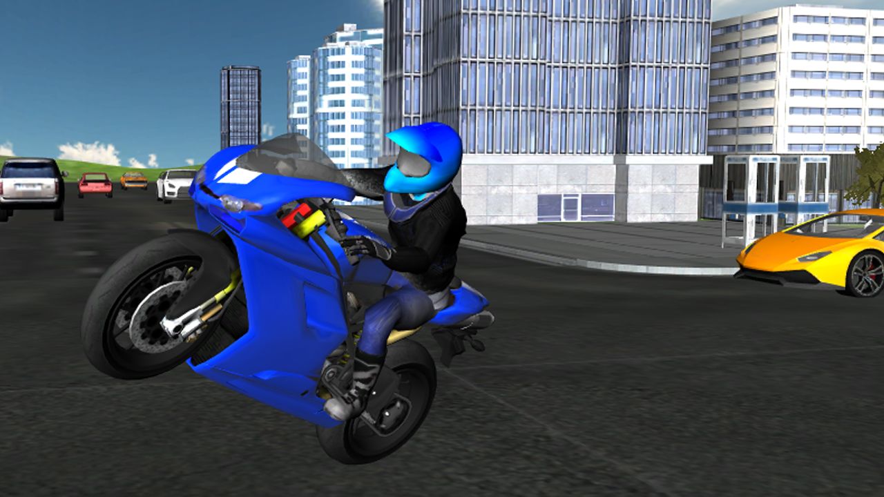 Screenshot of Extreme Motorbike Jump 3D
