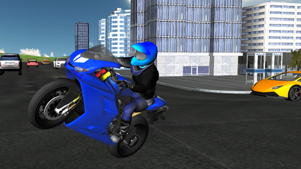 Cuplikan Layar Game Extreme Motorbike Jump 3D