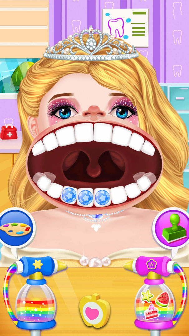 小牙醫遊戲：醫院和醫生遊戲遊戲截圖